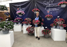 Maria Bolinger of Selecta One featuring Headliner™ Strawberry Sky Petunia